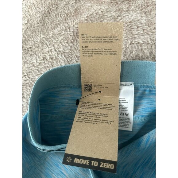 Nike Women's Pro 3" Space Dye Dri-Fit Compression Shorts Size S HJ6348-464 New - Picture 6 of 10